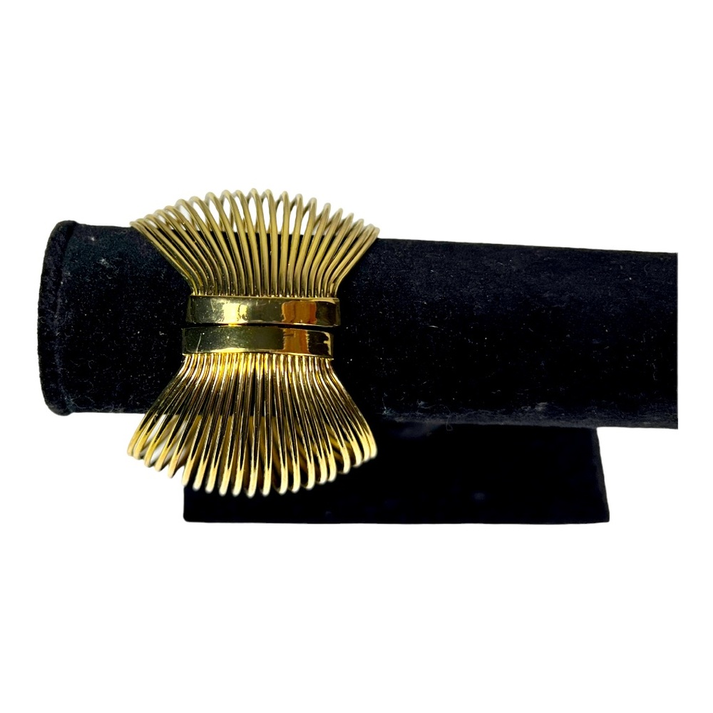 Gold Color Hinged Bracelet‎